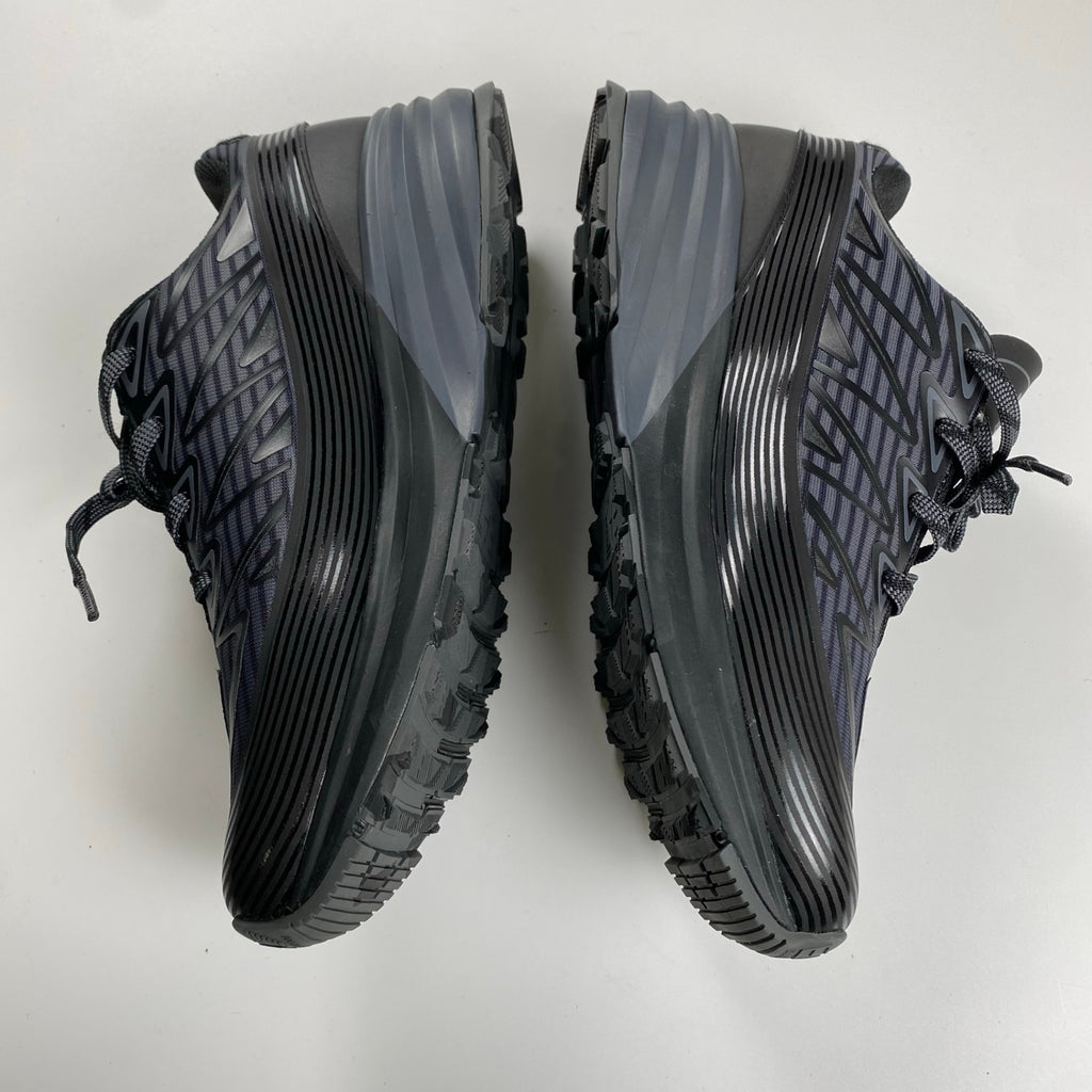 EMPORIO ARMANI エンポリオ アルマーニ / ローカットスニーカー ロゴ 厚底 ネイビー×ブラック 参考定価：45,000程度 SIZE:26cm程度