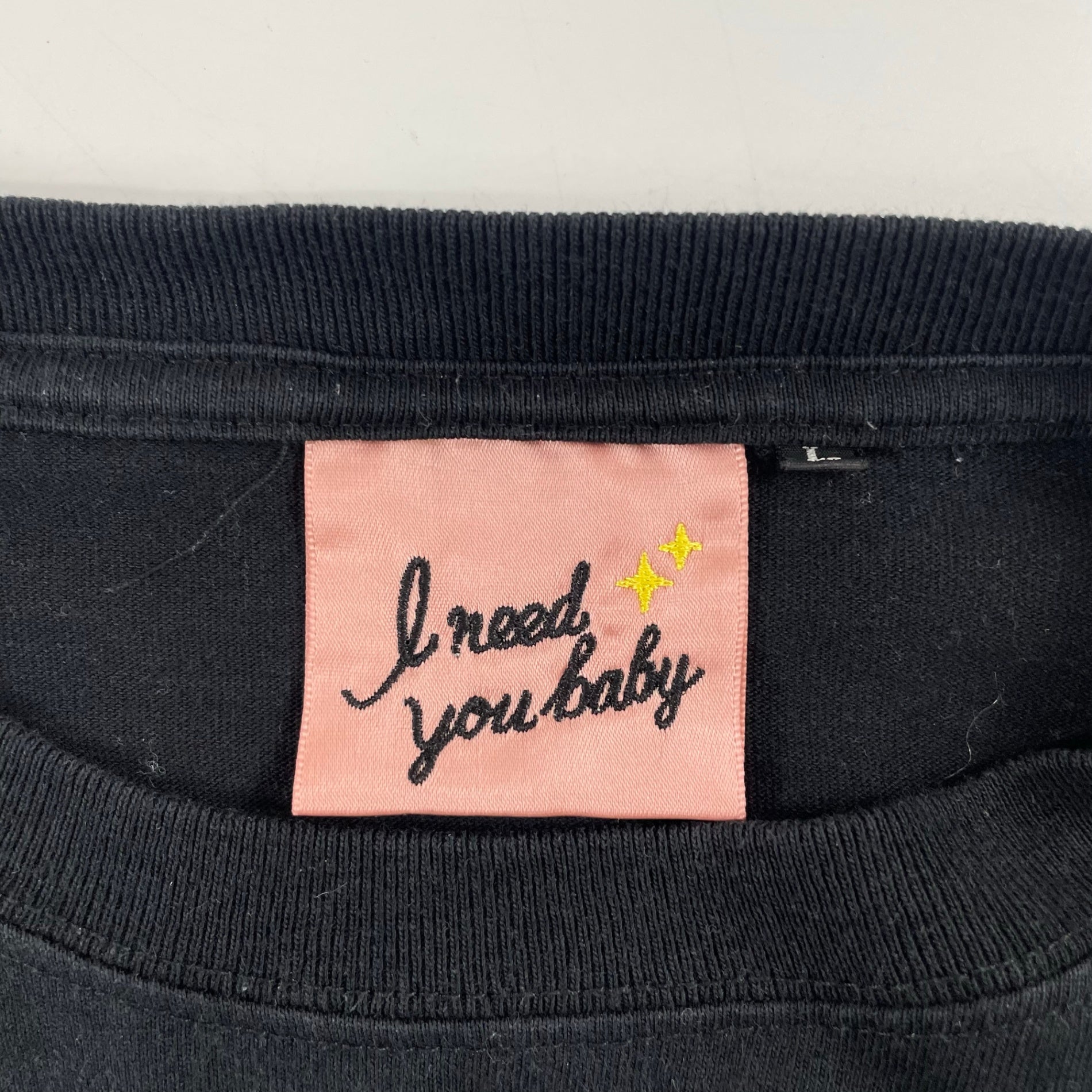 I need you baby / VIDEO CLUB ロンTEE SIZE:L