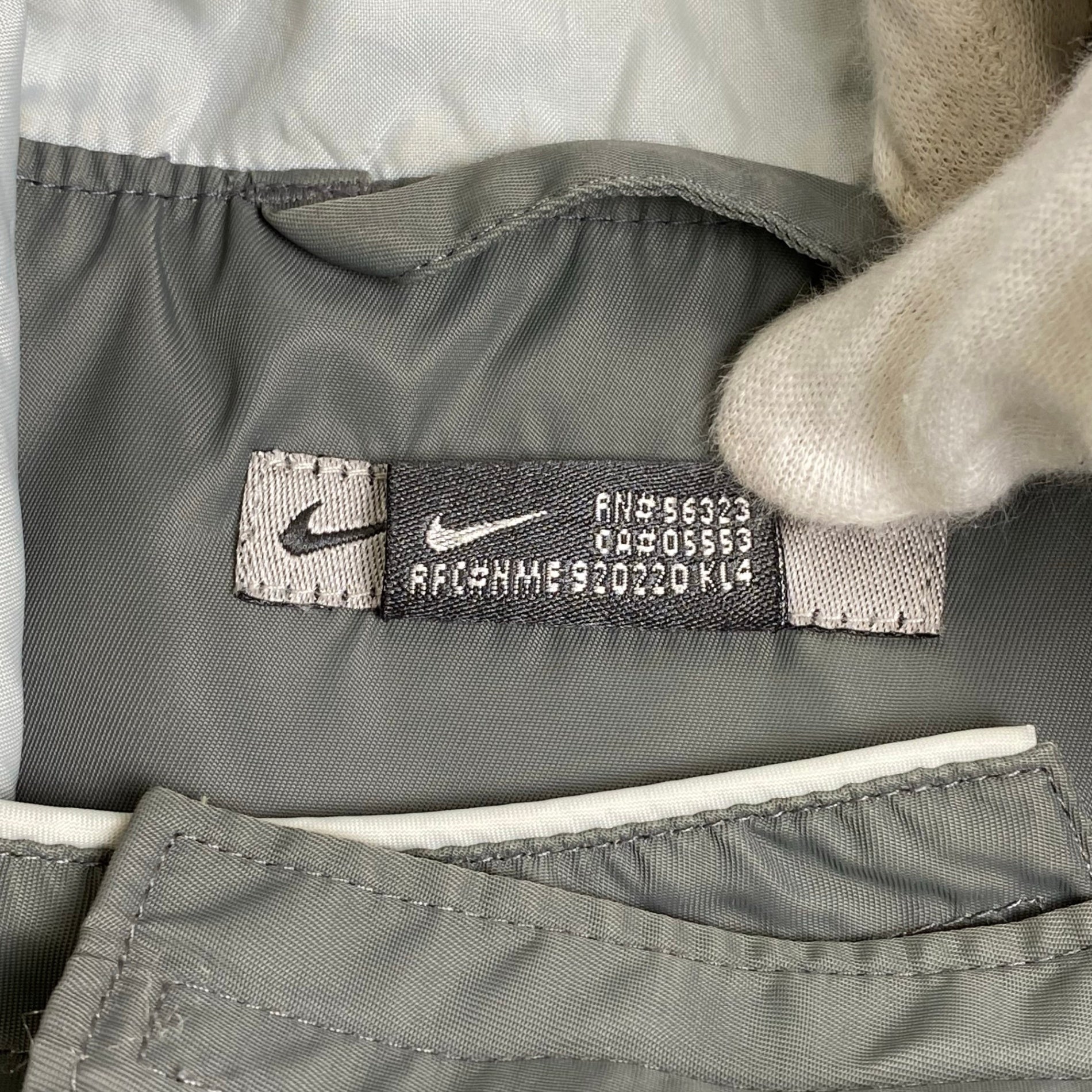 00s NIKE ナイキ / asymmetry tech hooded vest テック ベスト 立体ポケット SIZE：M