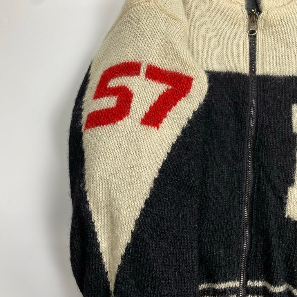 NICOLE CLUB ニコルクラブ / リバーシブルスタジャン DCブランド 8-90s SIZE：M程度