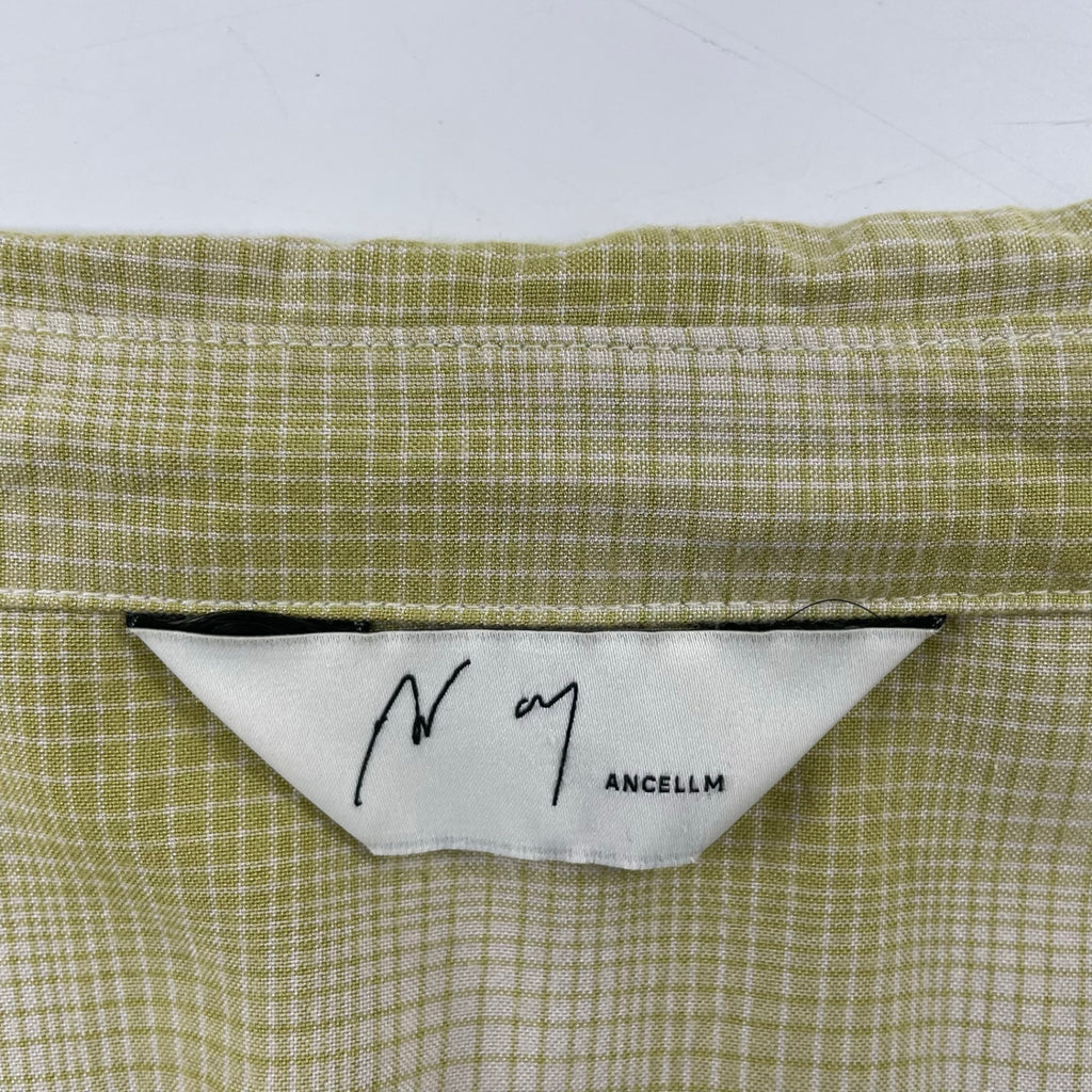 ANCELLM / OMBRE CHECK PULLOVER SHIRT 常田大希着用 SIZE:2
