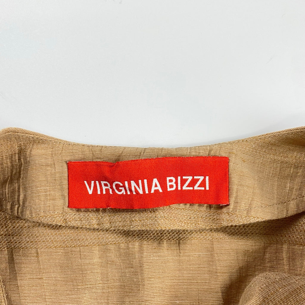 VIRGINIA BIZZI ヴァージニア ビッツィ / ボリューム切替ワンピース H.P. FRANCE取り扱い 参考定価：50,000程度 SIZE：42