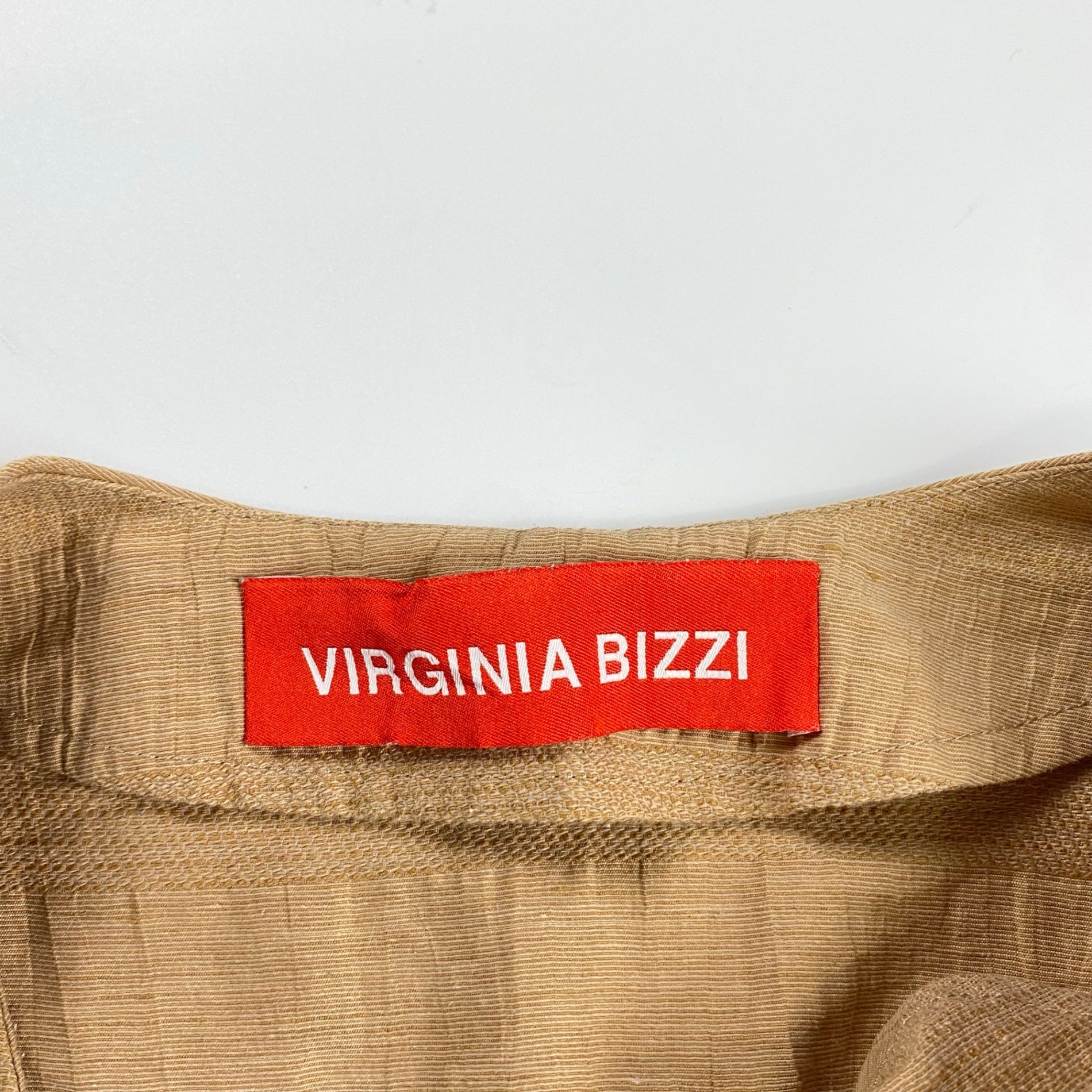 VIRGINIA BIZZI ヴァージニア ビッツィ / ボリューム切替ワンピース H.P. FRANCE取り扱い 参考定価：50,000程度 SIZE：42