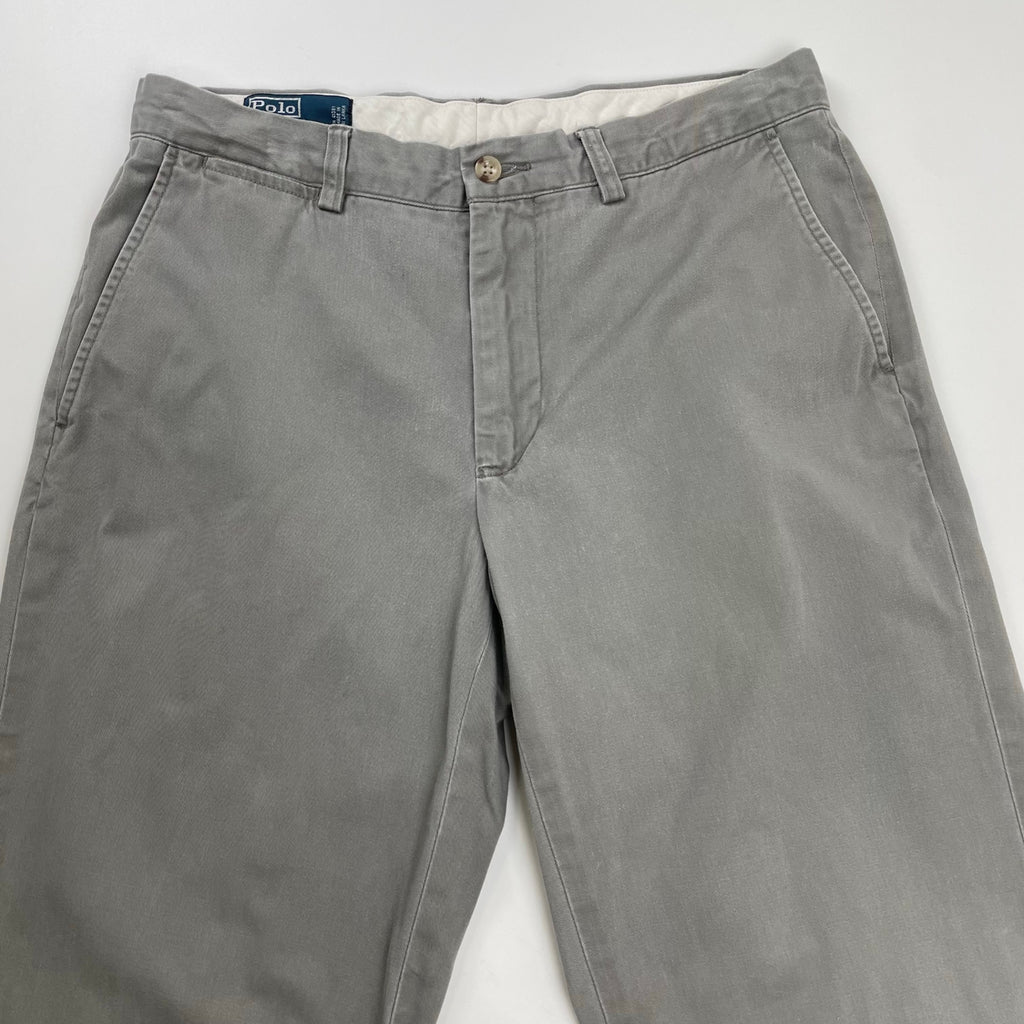 POLO by RALPH LAUREN ポロバイラルフローレン / 90s PRESTON PANT ヴィンテージチノ グレー SIZE：W33×L32