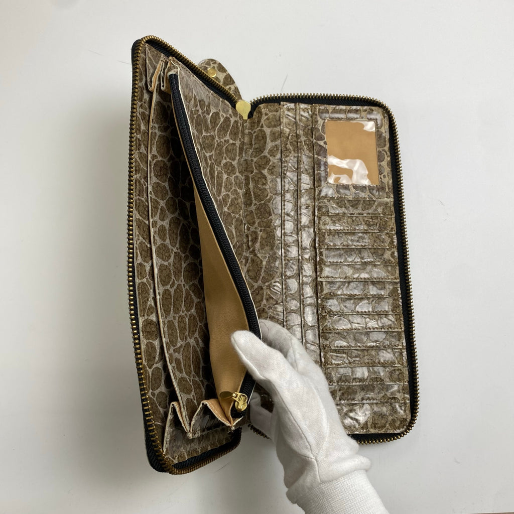 collection PRIVEE? コレクションプリヴェ / キリン柄 クラッチバッグ セカンドバッグ