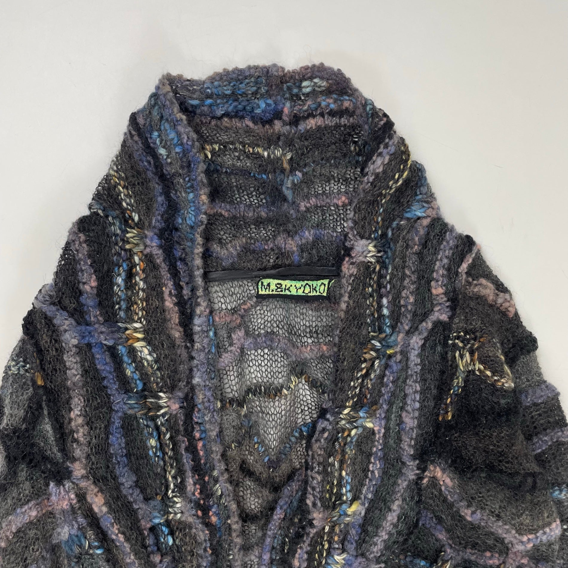 M.&KYOKO / ロングニットカーディガン 参考定価：46,000程度 SIZE:2