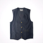 GREASER / 刺繍ロゴツイルヘビーベスト 参考定価：15,000程度 SIZE:L