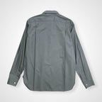 MARGARET HOWELL マーガレットハウエル / コットン ベーシックソリッドシャツ ブルーグレー 参考定価：20,000程度 SIZE：M