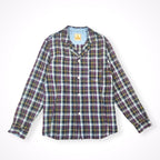 BARACUTA / マドラスチェック リネンシャツジャケット 参考定価：35,000程度 SIZE:42