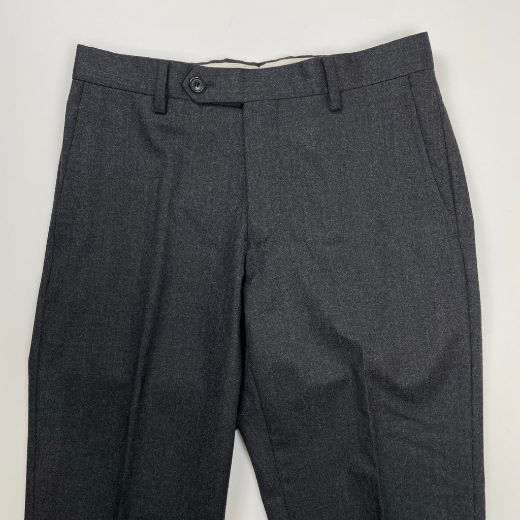 green label relaxing グリーンレーベル リラクシング / CANONICOフラノ2ピース セットアップ グレー 参考定価：45,000+tax SIZE:S程度