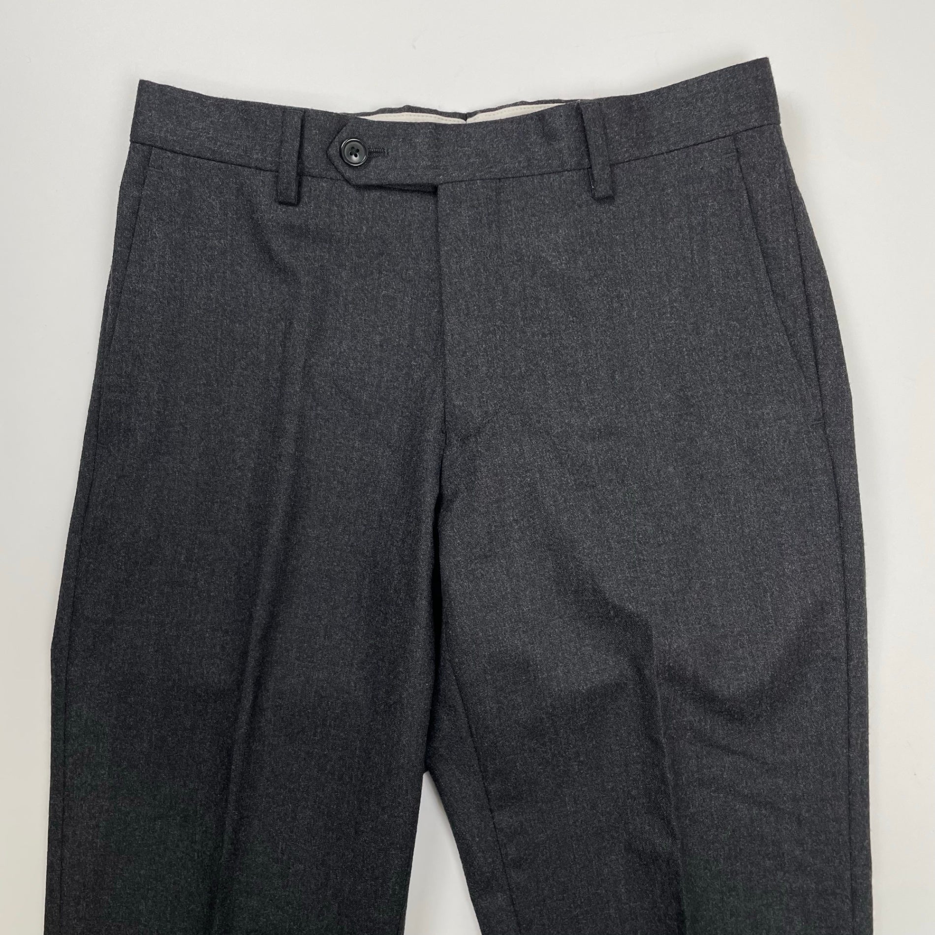 green label relaxing グリーンレーベル リラクシング / CANONICOフラノ2ピース セットアップ グレー 参考定価：45,000+tax SIZE:S程度