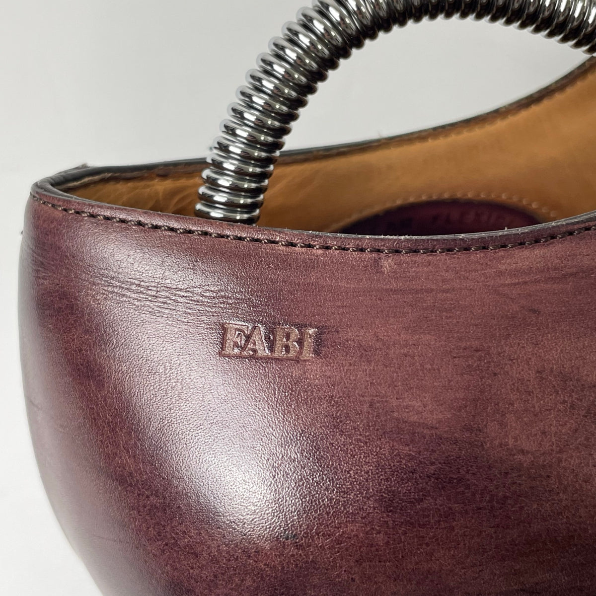 FABI / パティーヌ 外羽根プレーントゥドレスシューズ 参考定価：80,000程度 SIZE:6 1/2