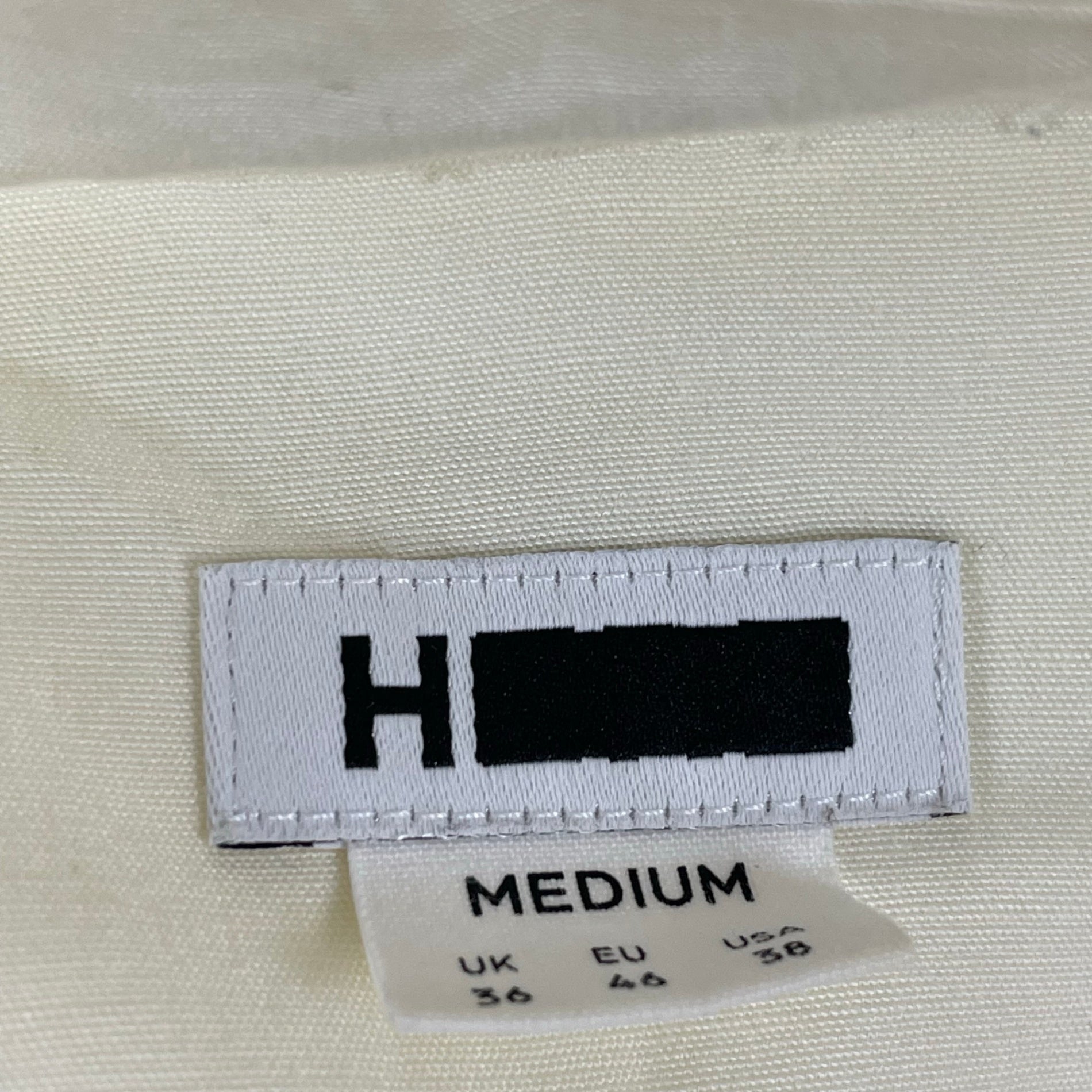 H BEAUTY＆YOUTH / BAND COLLAR VOLUME SHIRT 参考定価：19,000+tax SIZE:M