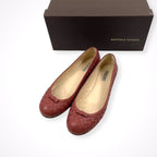 BOTTEGA VENETA / イントレチャートパンプス 箱付 参考定価：90,000程度 SIZE:36