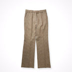 EVERYDAY I LIKE / Slim Flare ハウンドトゥースチェックスラックスパンツ 参考定価：29,000+tax