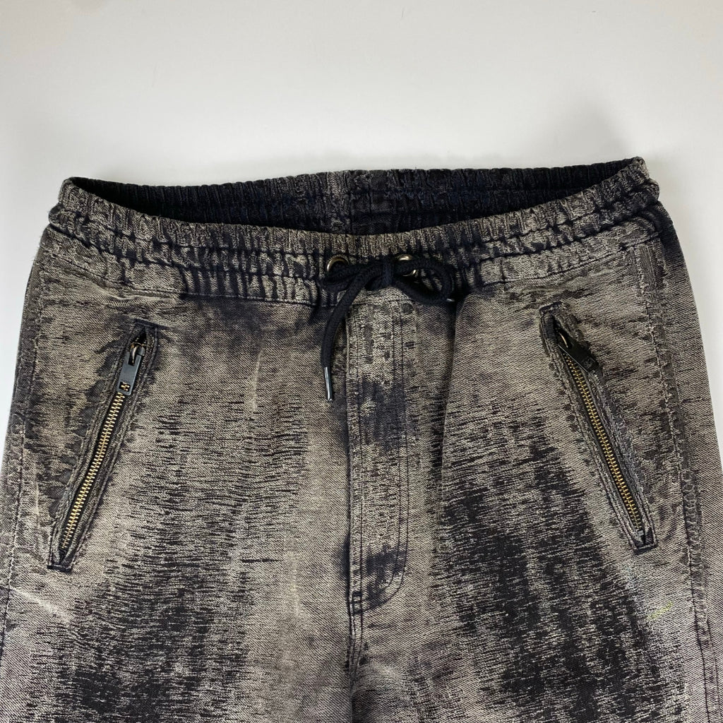 DIESEL ディーゼル / ヴィンテージ加工 ジャガード ジョグジーンズ Y2K 襤褸 SIZE：28