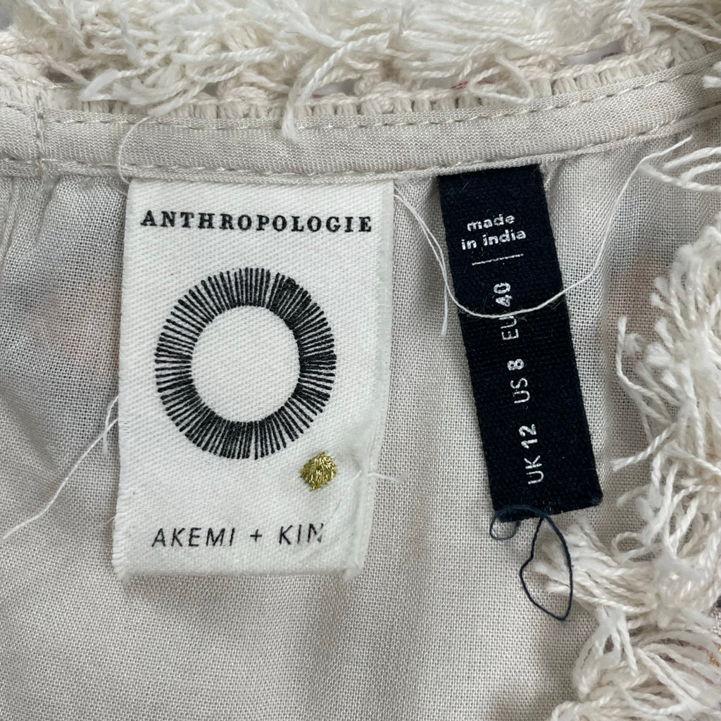 Anthropologie アンソロポロジー / エンブロイダリー ワンピース AKEMI KIN DRESS SIZE:40
