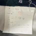 COMME des GARCONS HOMME / 11SS ブラックウォッチ切替デニムパンツ SIZE:XS