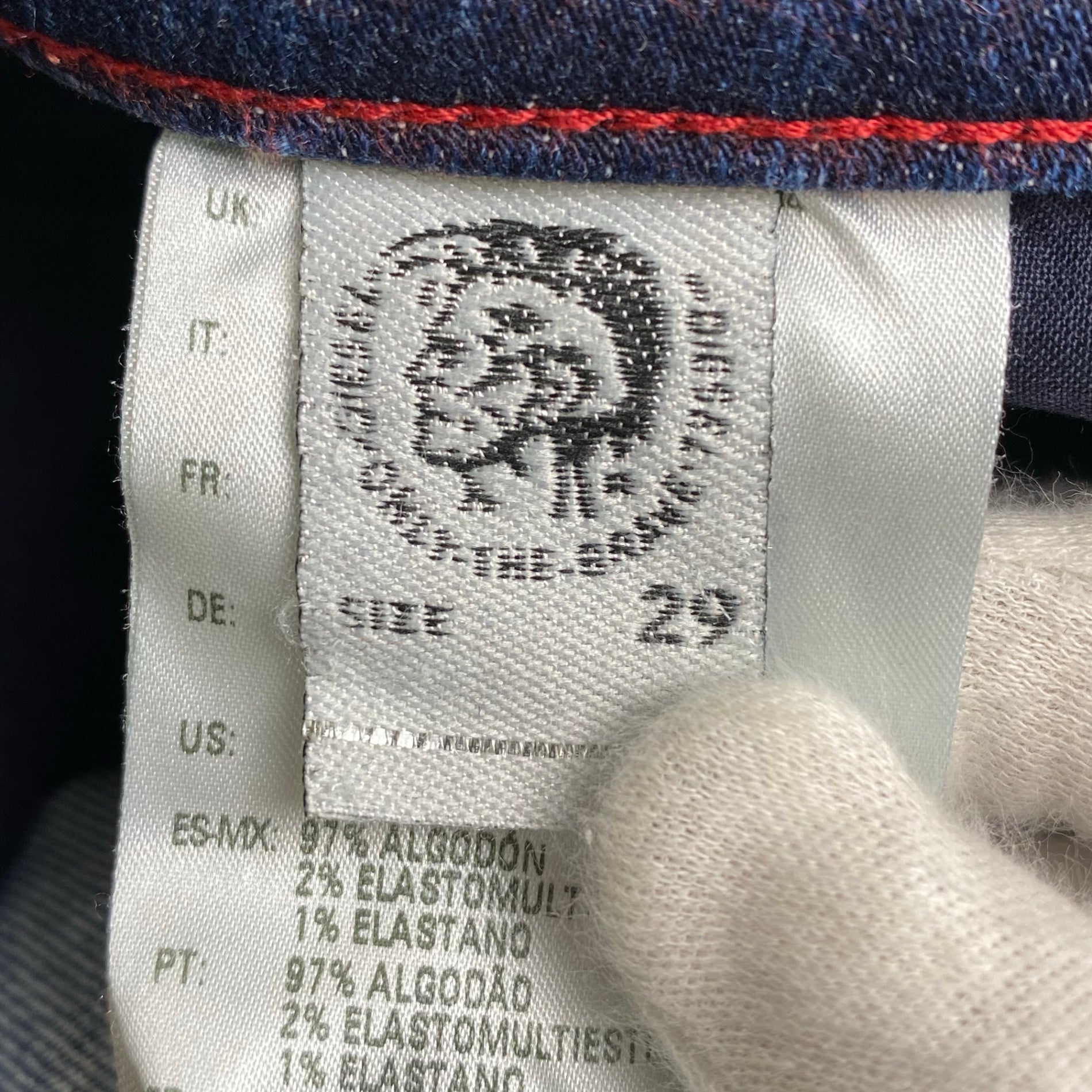 DIESEL ディーゼル / THOMMER リペア＆クラッチ スキニーデニムパンツ 084NF 参考定価：30,000程度 SIZE:W29