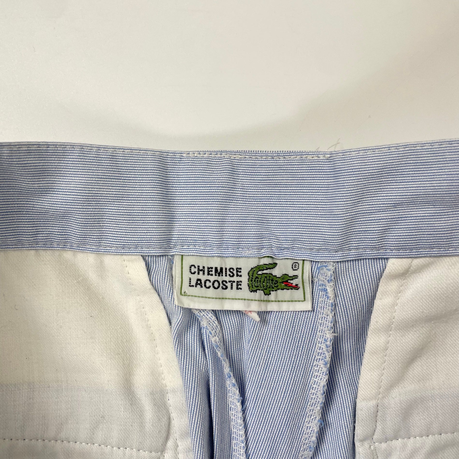 CHEMISE LACOSTE シュミーズ ラコステ / VINTAGEストライプスラックス SIZE:4