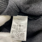 DRESSTERIOR ドレステリア / コットンカシミヤ スムースカーディガン グレー Safari12月号掲載 参考定価：17,000+tax SIZE:S