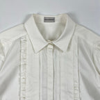 PHILOSOPHY / フリルロングシャツ 参考定価：70,000程度 SIZE:40