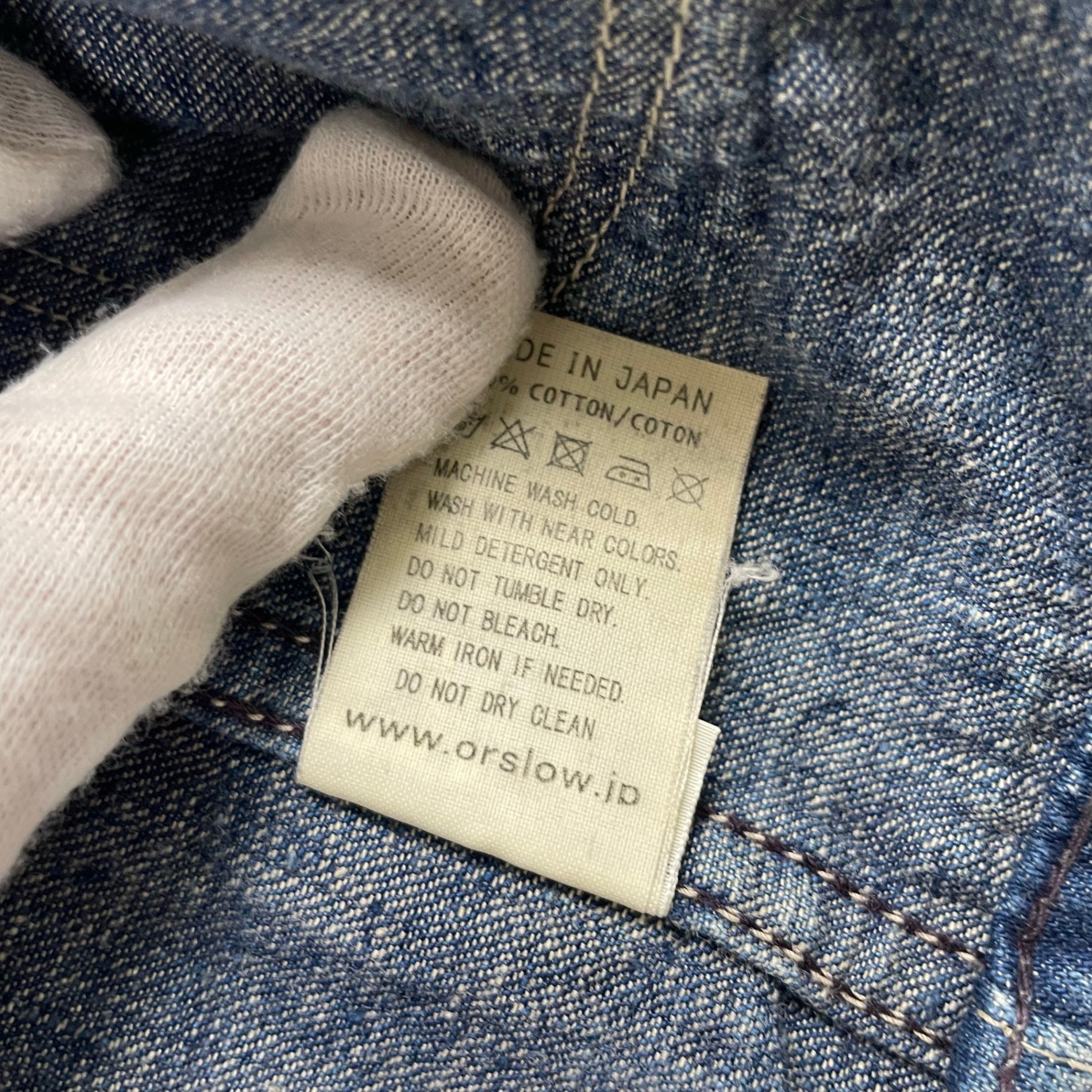 orslow オアスロウ / 1940's DENIM COVER ALL ORSLOW SIZE：S