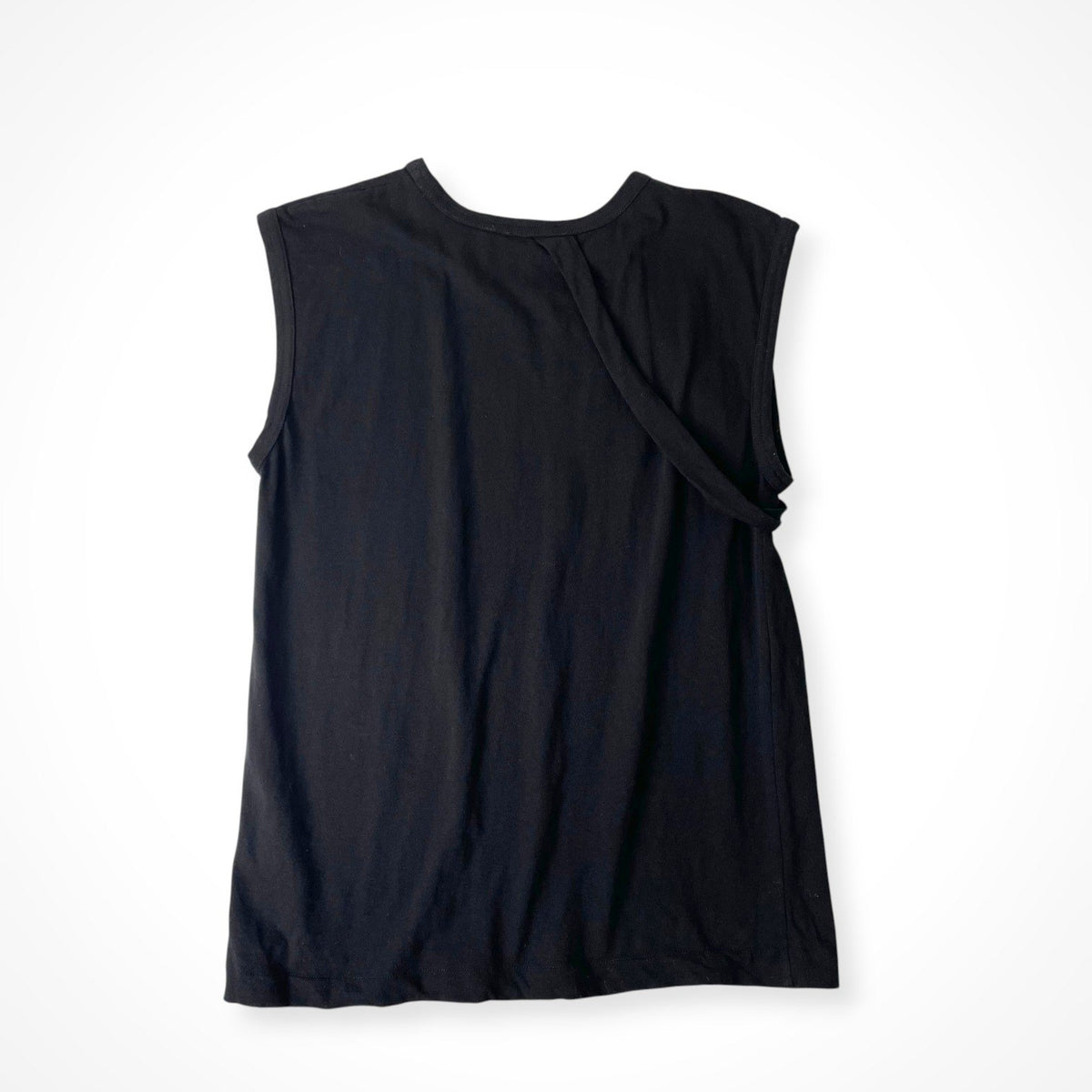 HELMUT LANG / 16SS アシンメトリー ノースリーブTEE SIZE:S