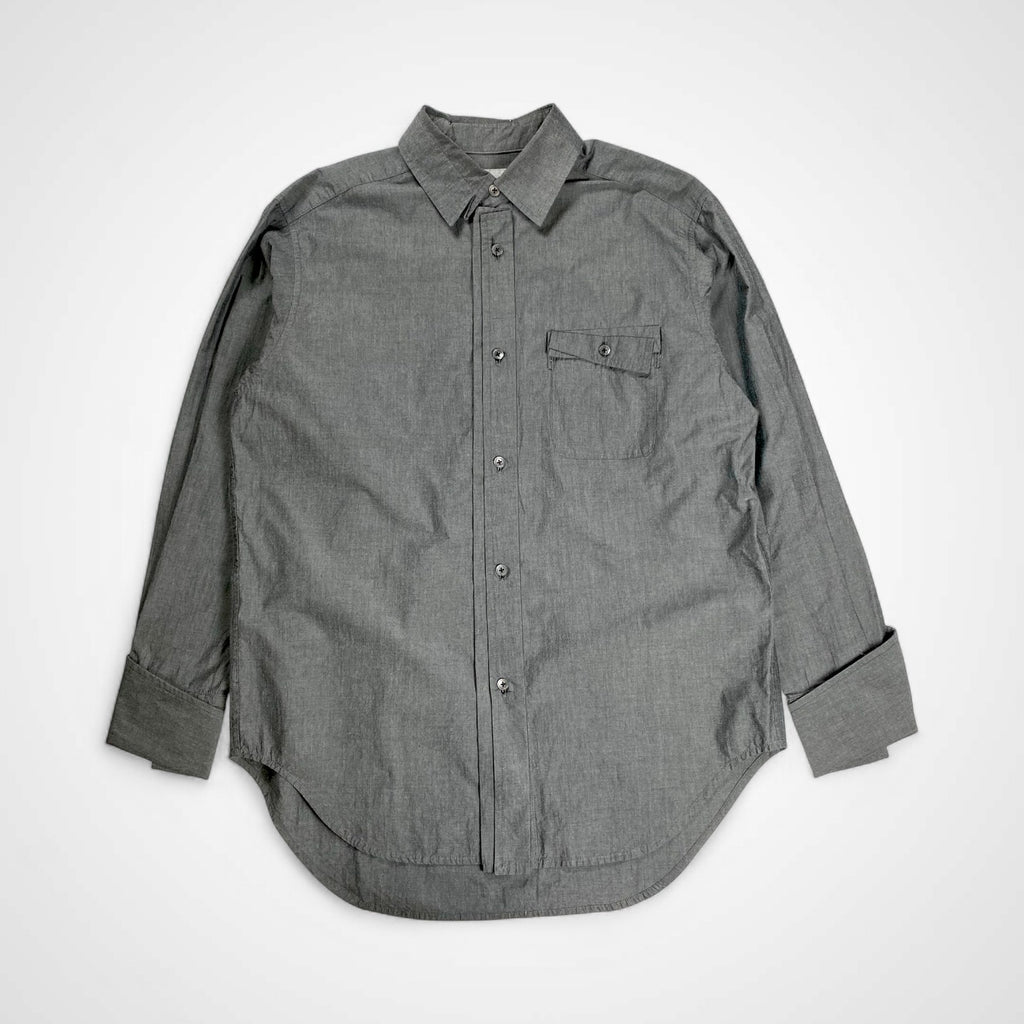 FLUSS フルス / イレギュラーディテール シャツ 参考定価：40,000程度 SIZE:1(M程度)