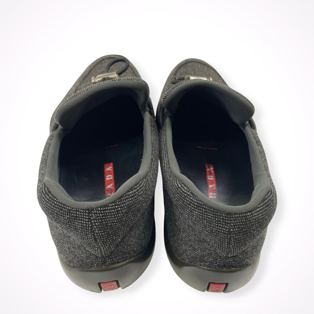 PRADA SPORT プラダ スポーツ / ウールローファー スリッポン SIZE:6