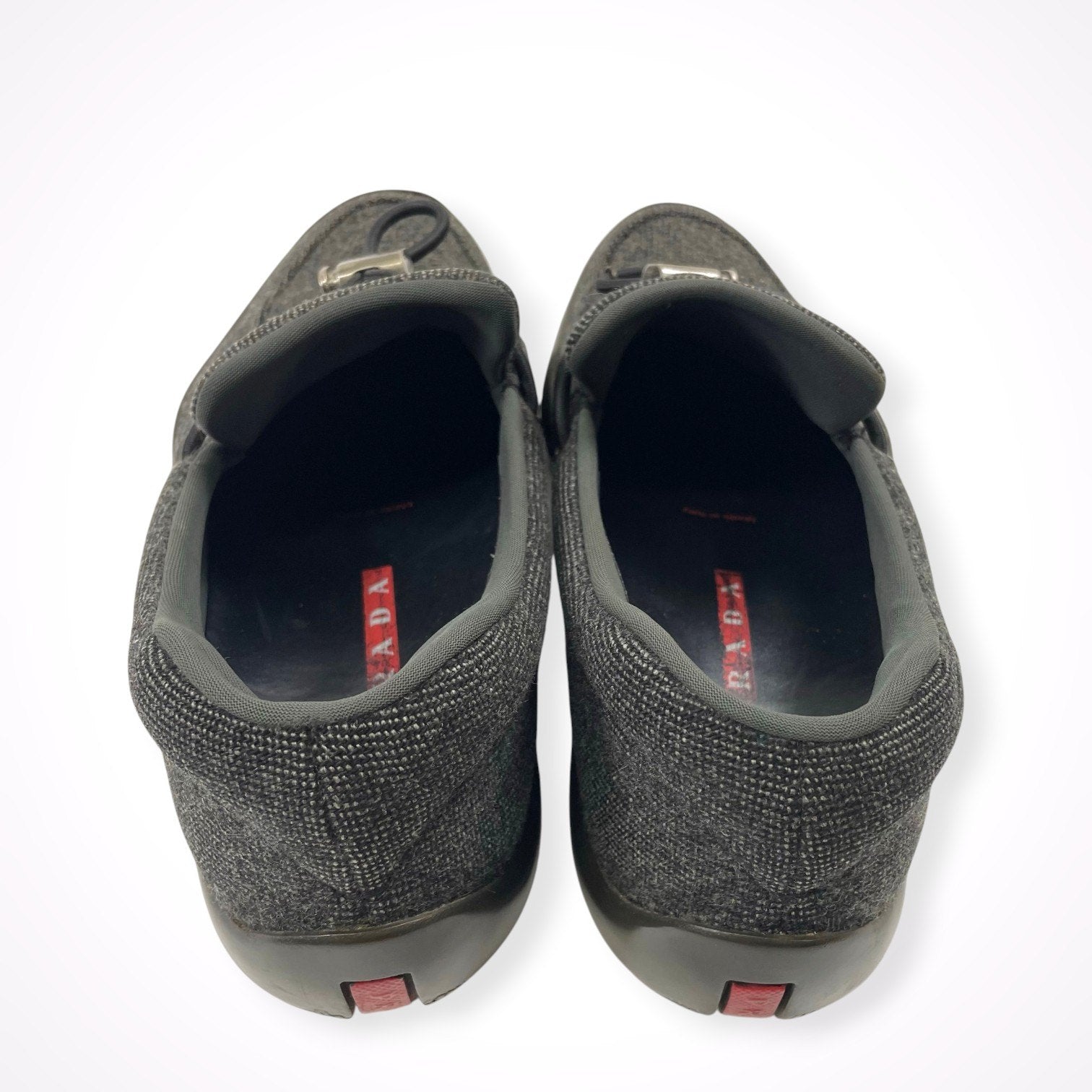 PRADA SPORT プラダ スポーツ / ウールローファー スリッポン SIZE:6