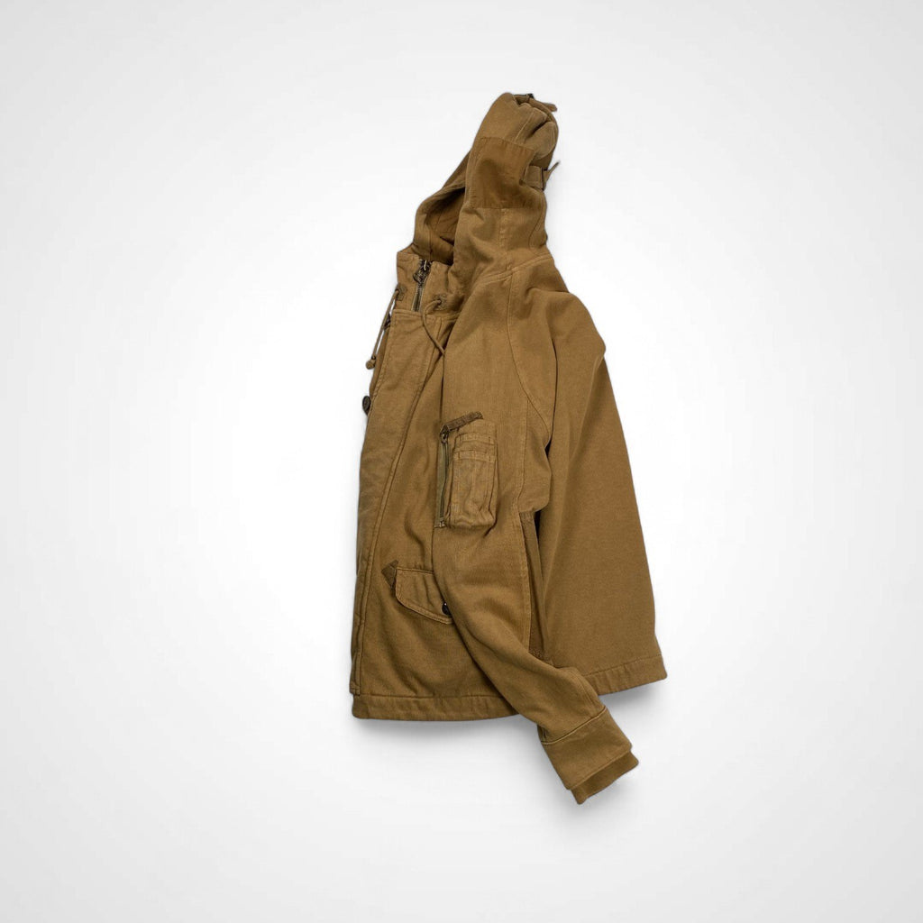 Polo by Ralph Lauren ポロ バイ ラルフローレン / モーターサイクルジャケット N-3B 裏サーマル ブラウン SIZE:S