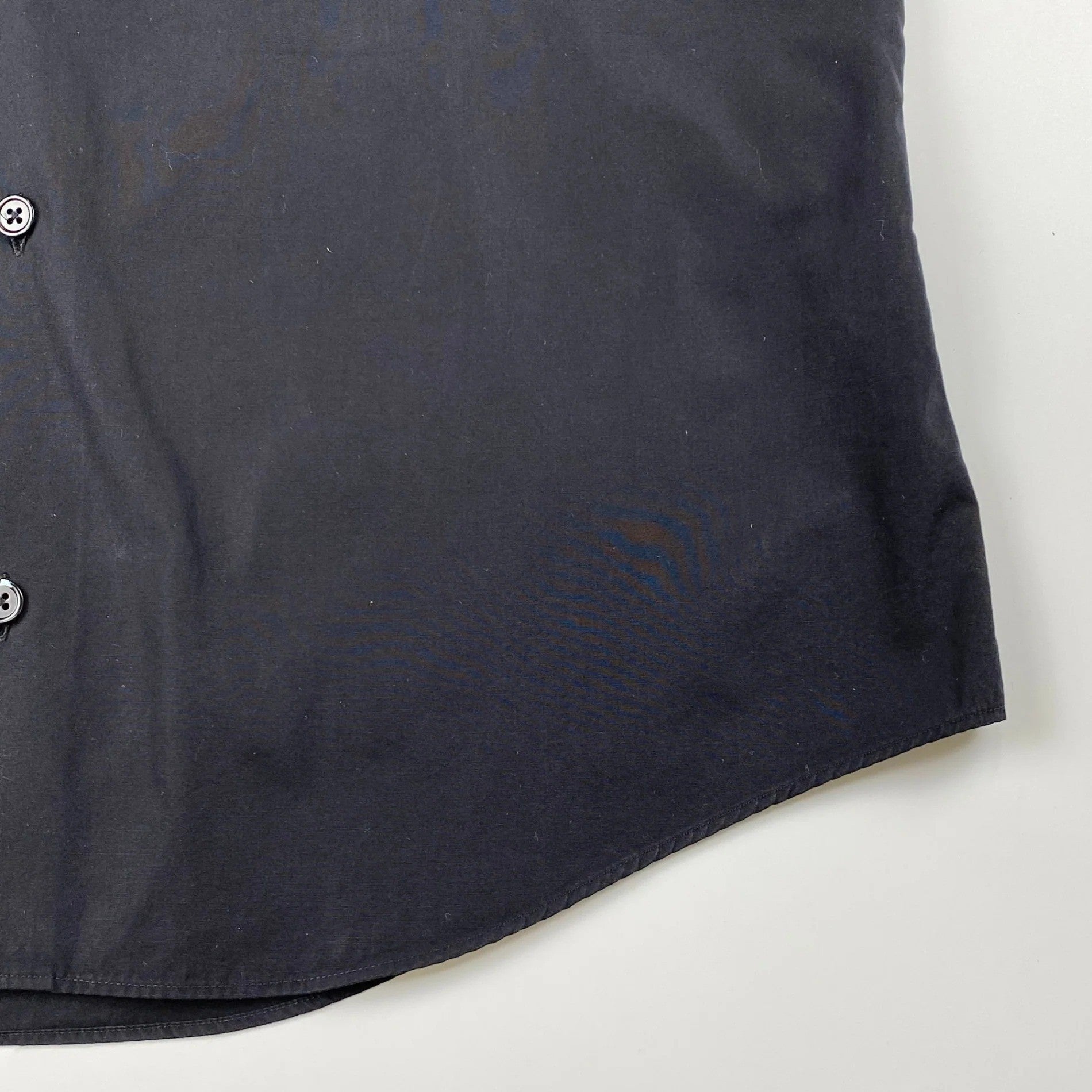 HERMES エルメス / スタンドカラー シャツ セリエボタン 変形デザイン SIZE：39（M程度）