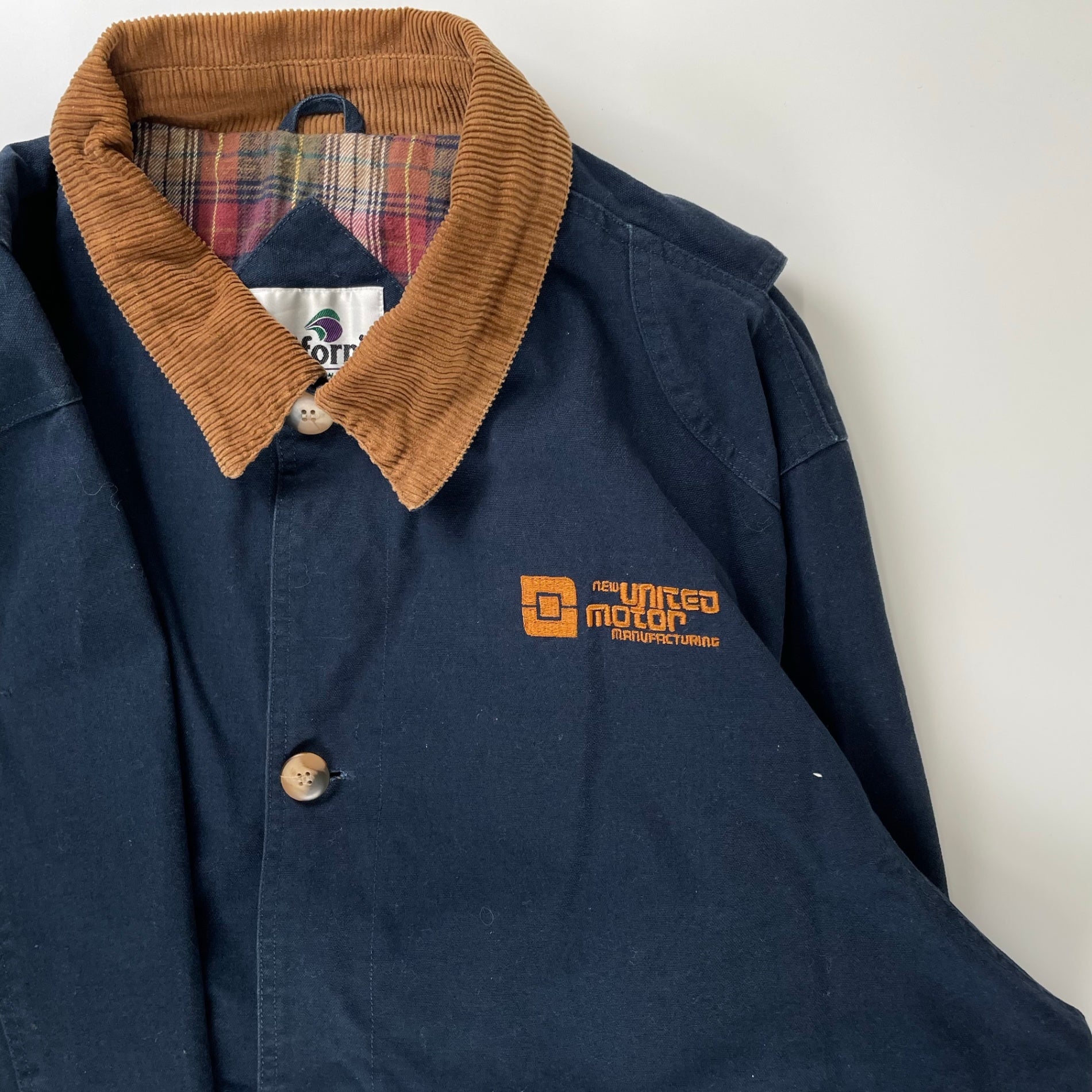 VINTAGE ヴィンテージ / ダック地カバーオール 企業ロゴ SIZE:XL