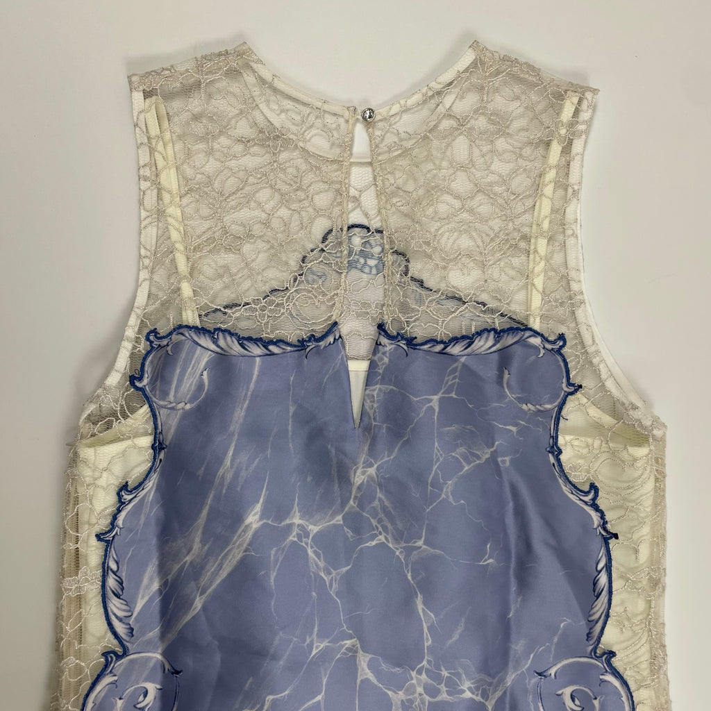 DISAYA ディサヤ / レース＆マーブルワンピース 参考定価：55,000程度 SIZE:US4