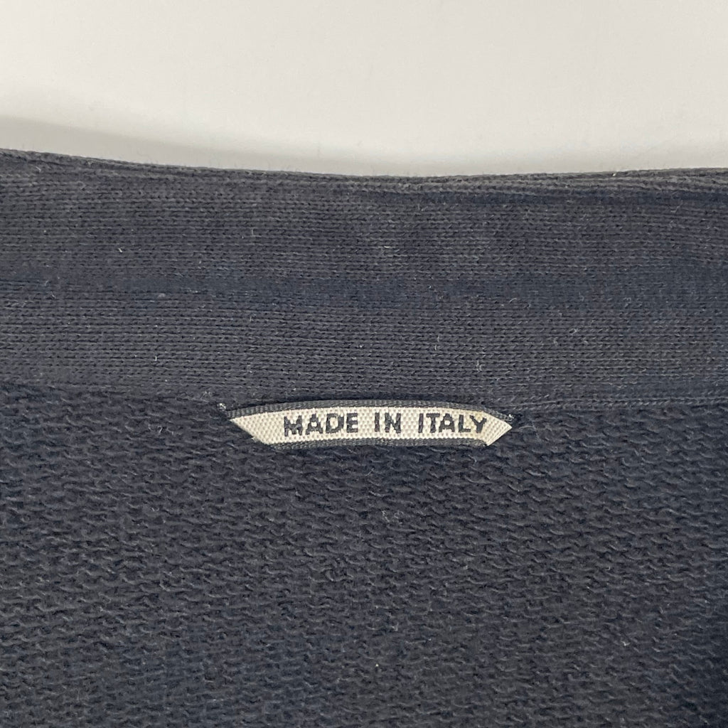 GREY DANIELE ALESSANDRINI / スウェット生地ライダースブルゾン 参考定価：60,000程度 SIZE:L程度