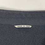 GREY DANIELE ALESSANDRINI / スウェット生地ライダースブルゾン 参考定価：60,000程度 SIZE:L程度