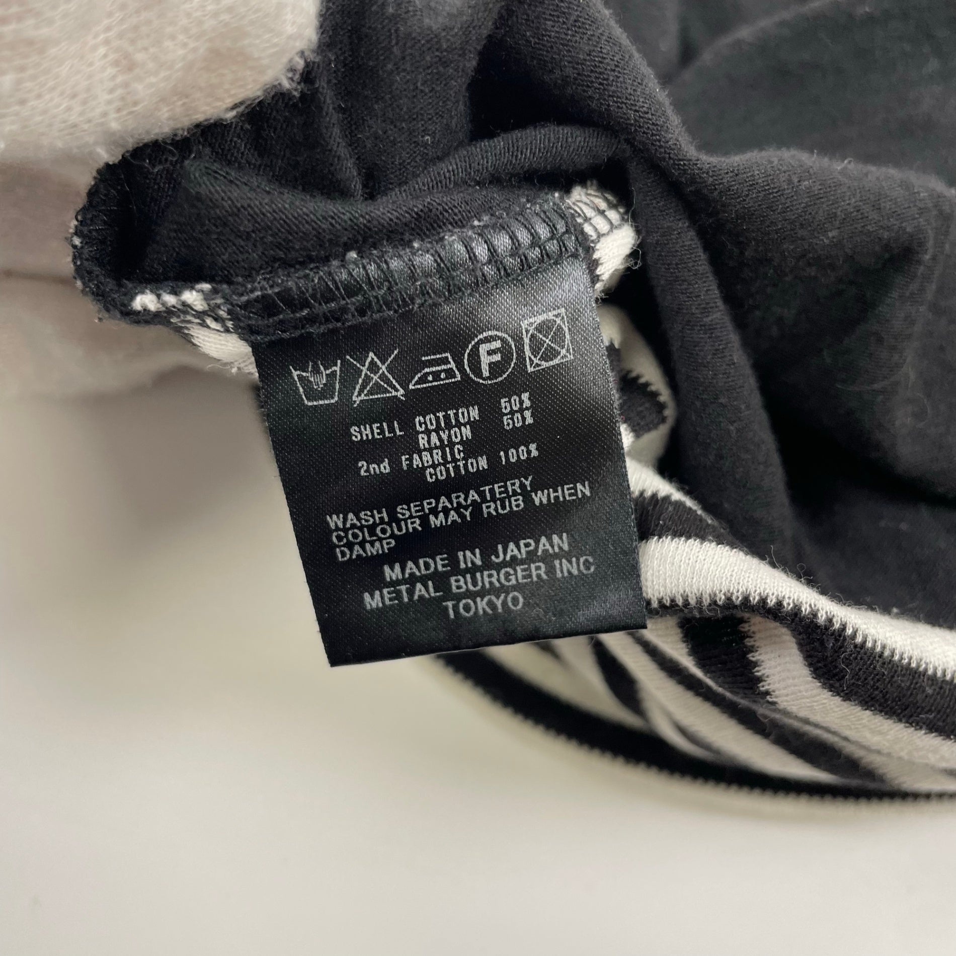 DIET BUTCHER SLIM SKIN ダイエットブッチャースリムスキン / オーバーサイズポケットボーダーTEE 参考定価：12,000程度 SIZE：FREE