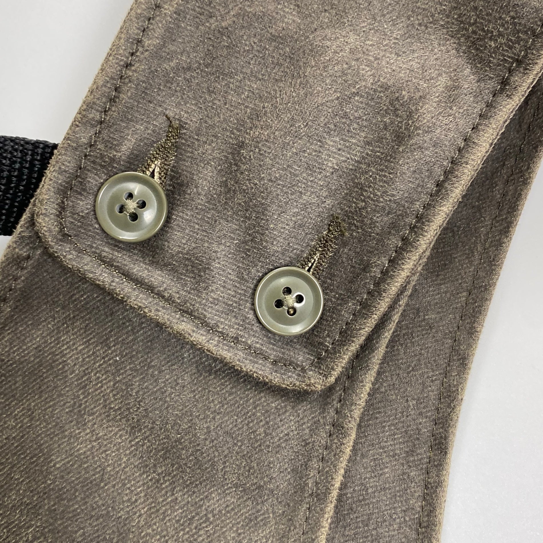 ENGINEERED GARMENTS エンジニアド ガーメンツ / SHOULDER VEST  ショルダーベスト ヴィンテージ加工 USA製 SIZE:FREE