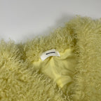 MIESROHE ミースロエ / シャギーベスト イエロー 参考定価：18,000+tax SIZE:FREE