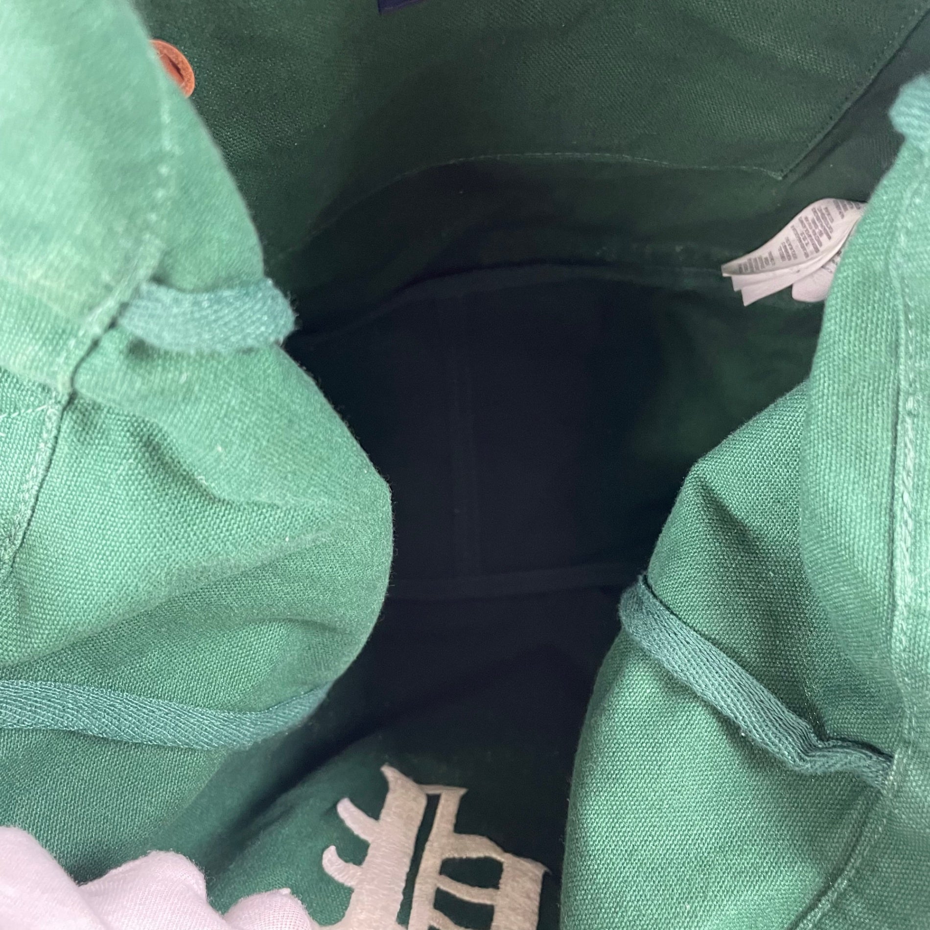 POLO RALPH LAUREN / Pロゴキャンバストートバッグ グリーン