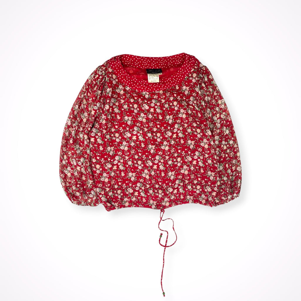 Diane Freis PETITES / 8-90s ヴィンテージシルクセットアップ SIZE:1