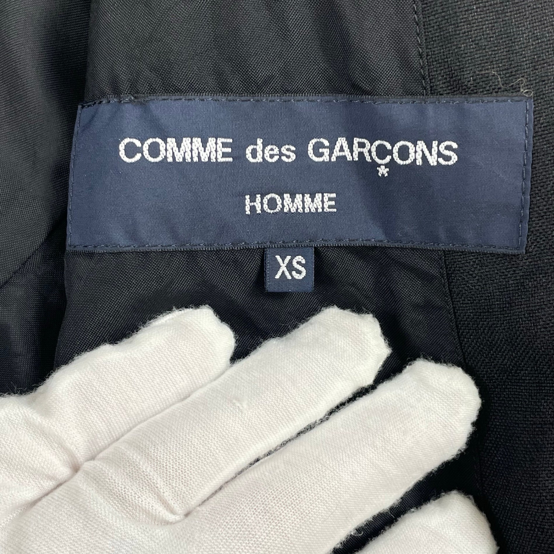 COMME des GARCON HOMME / 09AW ウールリネン3Bジャケット SIZE:XS