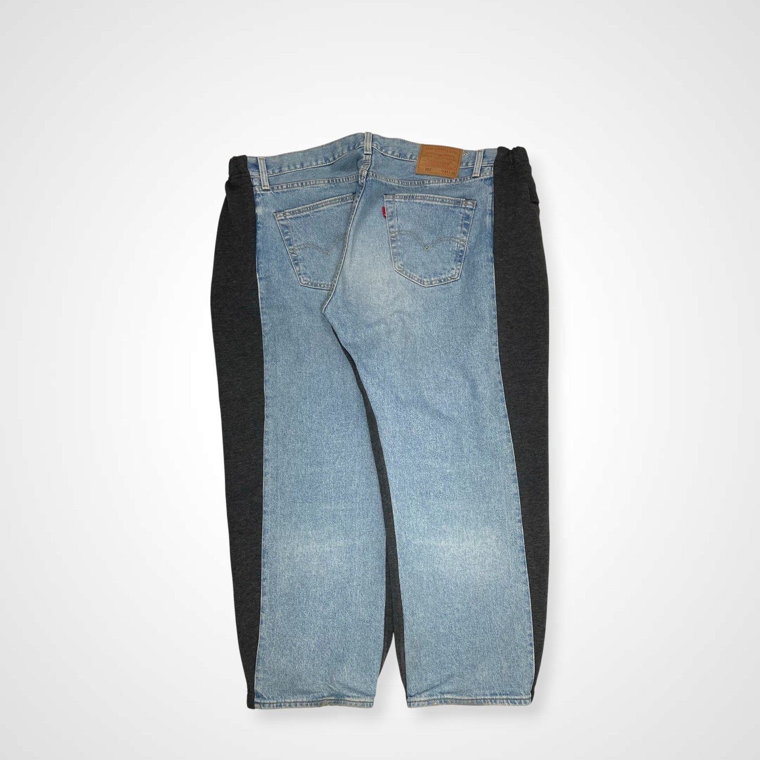 BLESS ブレス / over jogging pants 再構築 スウェット デニム 参考定価：124,000+tax SIZE:L