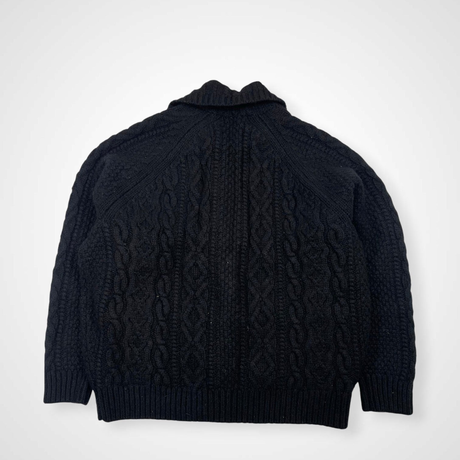 FREAK'S STORE フリークスストア / ケーブルニットジャケット ウッドボタン  SIZE:S