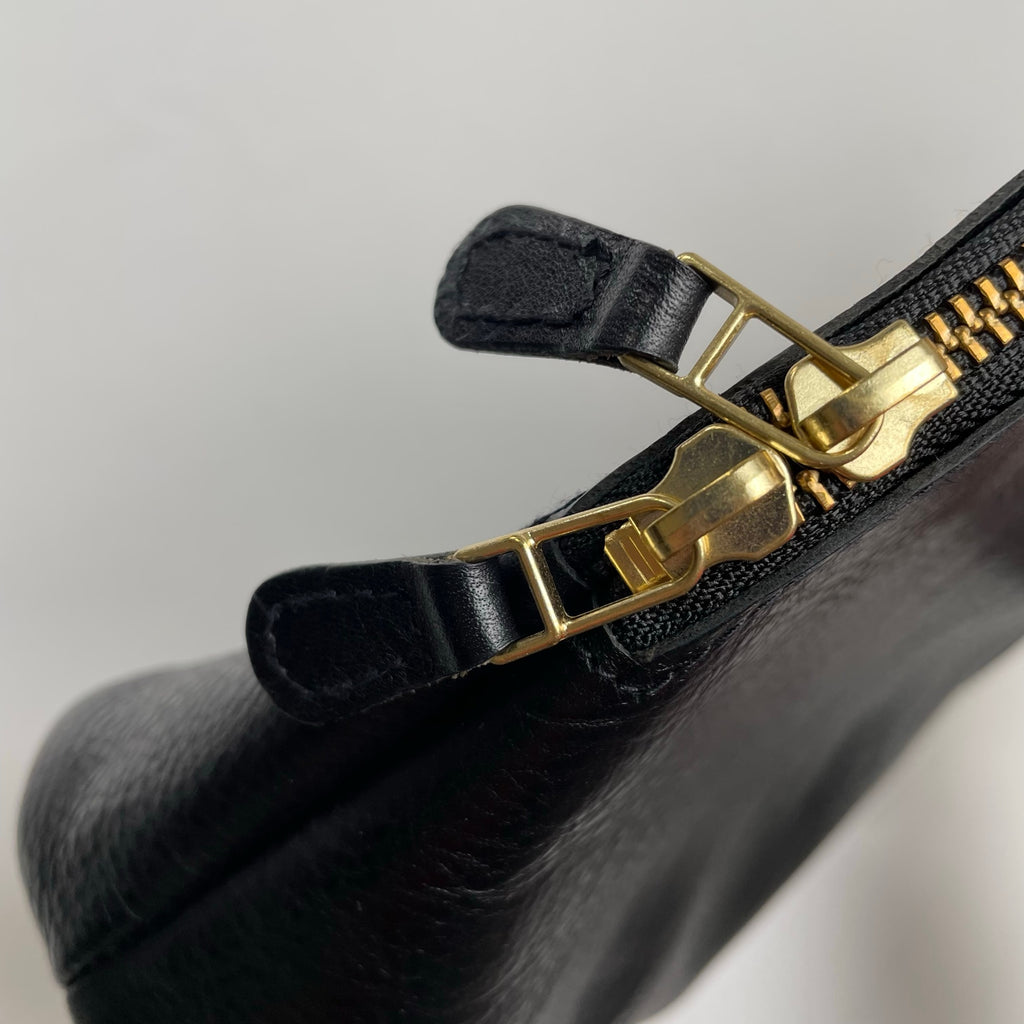 tandey タンデイ / クラウンレザーハンドバッグ ブラック 参考定価：17,000+tax