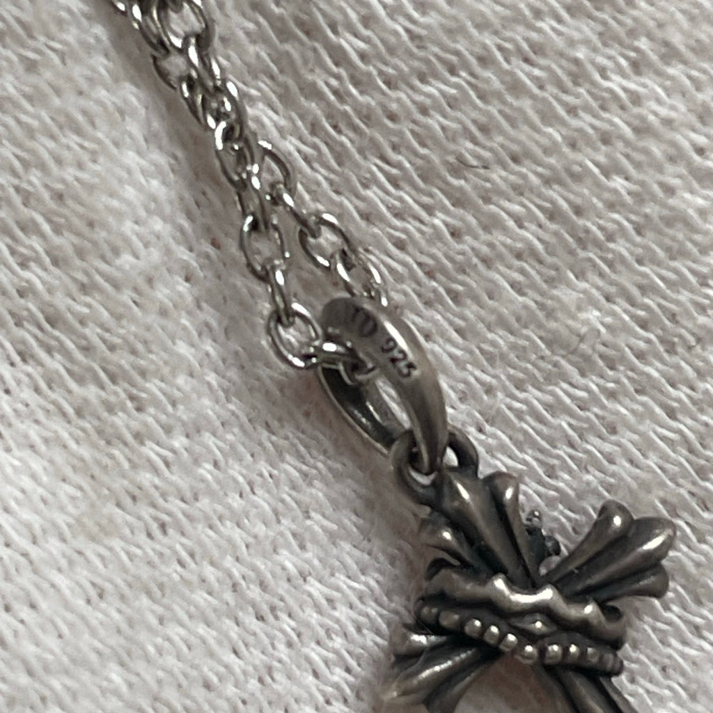 JUSTIN DAVIS ジャスティンデイビス / スモール クロスクラウン ネックレス チェーン50cm