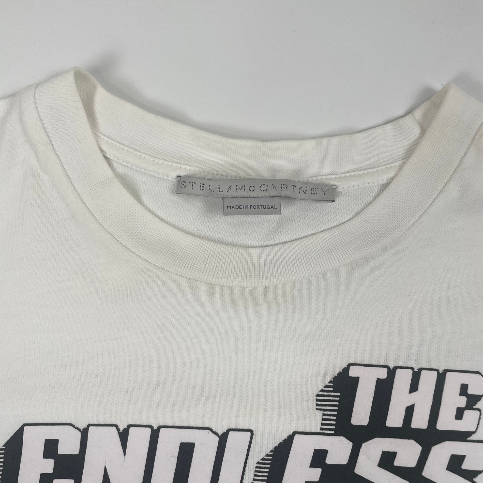 STELLA McCARTNEY ステラマッカートニー / THE ENDLESS FRONTIER プリントTEE 参考定価：50,000程度 SIZE:34