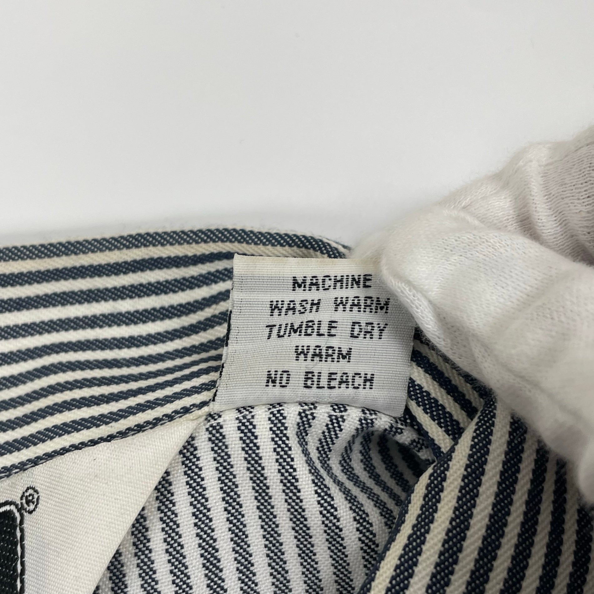 BEN DAVIS ベンデイビス / ハーフジップヒッコリーシャツジャケット 日本製 SIZE：M