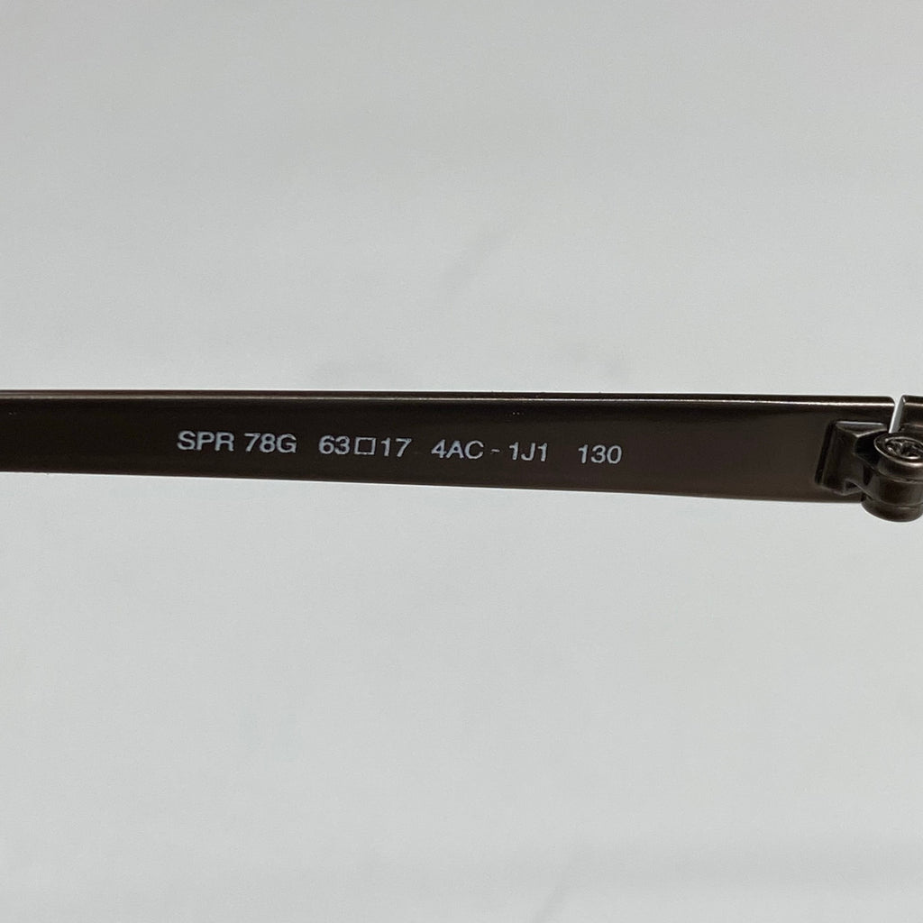 PRADA プラダ / ハーフリム 伊達メガネ 度なしクリアレンズ